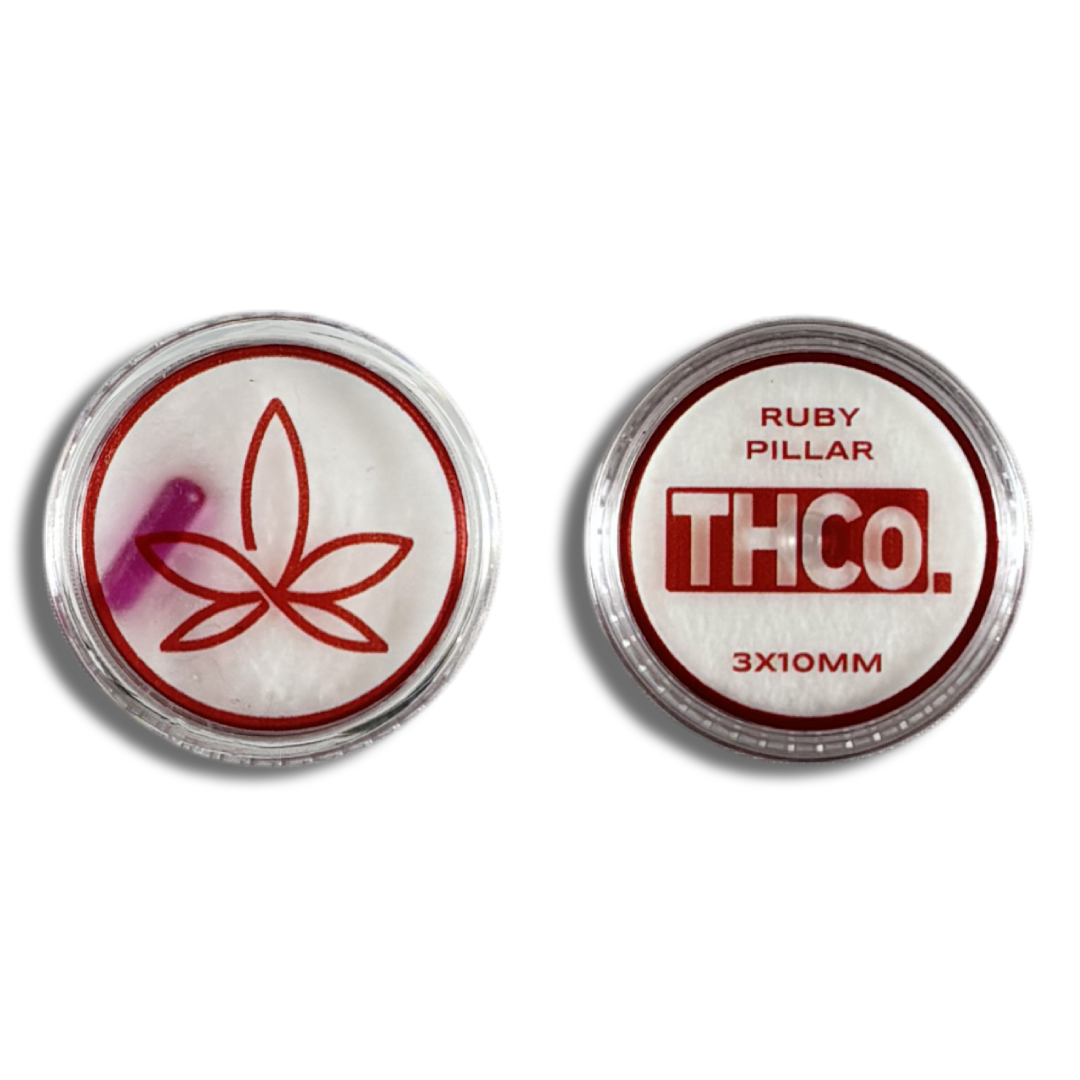 THCo. 3x10mm Ruby Pillars