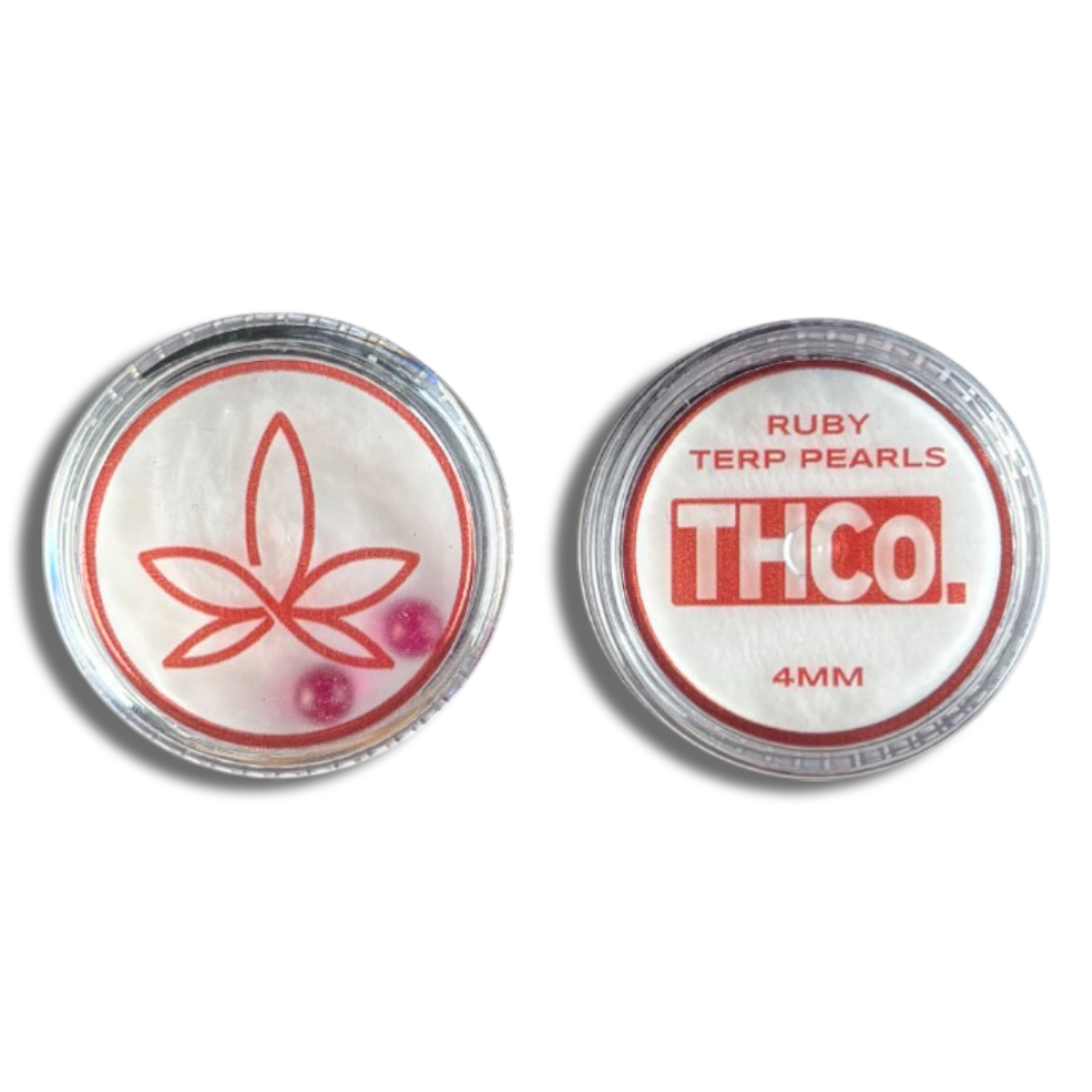 THCo. 4mm Ruby Terp Pearls