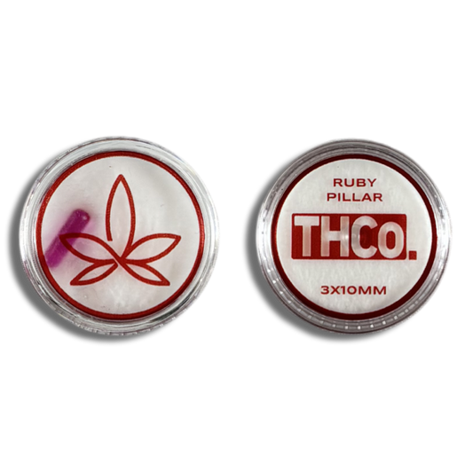 THCo. 3x10mm Ruby Pillars