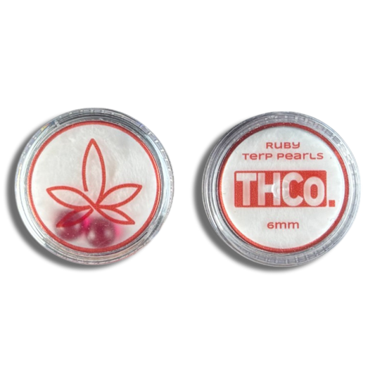 THCo. 6mm Ruby Terp Pearls