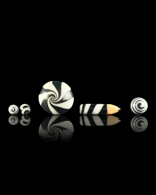 Established Glass Pencil Slurper Set