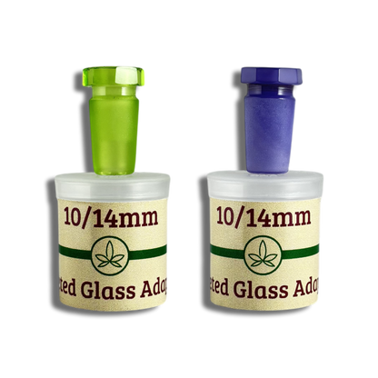 THCo. 10/14mm Faceted Glass Adapter