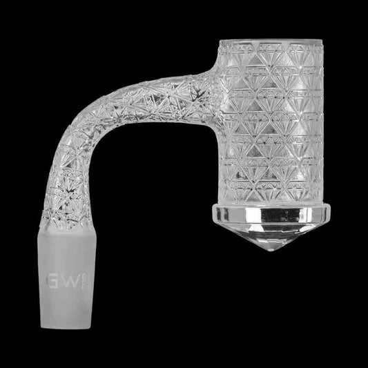 Glassworks710 Diamond Bottom Etched Bucket