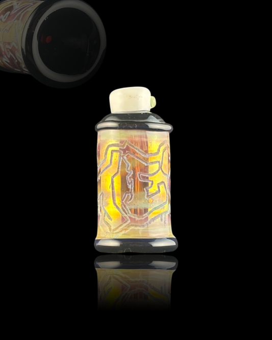 The Glass Scribe x Glass Charlie Spray Can Pipe